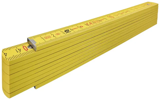 Holz-Gliedermaßstab Type 400 14556 Maßstab 2 m Buchenholz