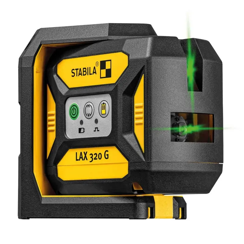 Lax 320g Cross & Plumb Laserwaterpas de Stabila – image du produit 1 sur 4