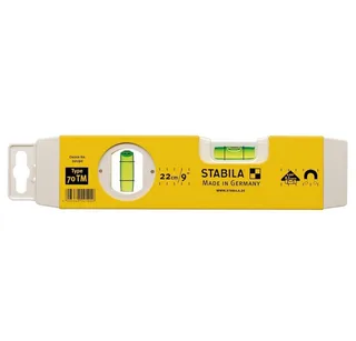 Magnetische waterpas 70TM 25cm 02190 van Stabila, Kleurloos – productafbeelding 3 van 5