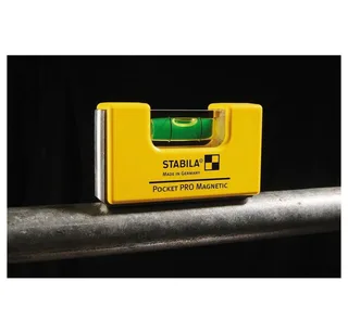 Magnetische waterpas Pocket PRO 7x2x4cm 17768 by Stabila, Kleurloos – product image 3 of 4