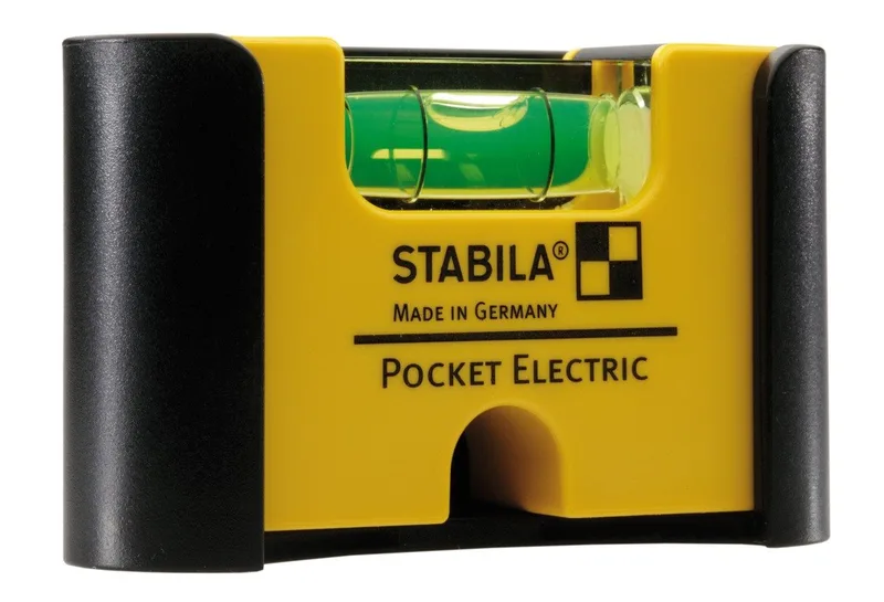 Pocket Electric 18115 Mini-waterpas 7 cm 1 mm/m by Stabila, Kleurloos – product image 4 of 5