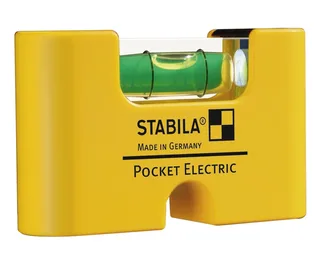Pocket Electric 18115 Mini-waterpas 7 cm 1 mm/m by Stabila, Kleurloos – product image 5 of 5