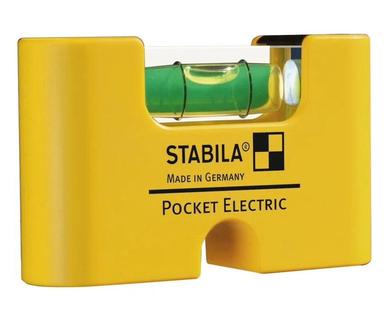 Pocket Electric 18115 Mini-waterpas 7 cm 1 mm/m by Stabila, Kleurloos – product image 5 of 5