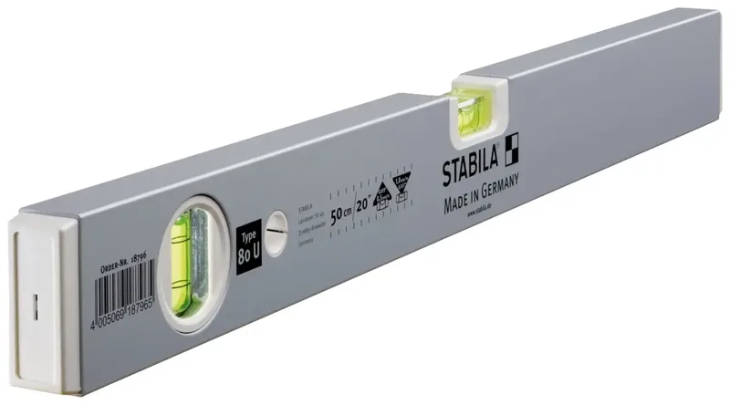 Stabila 18796-ISO Wasserwaage kalibriert (ISO) 50 cm 0.5 mm/m de Stabila – image du produit