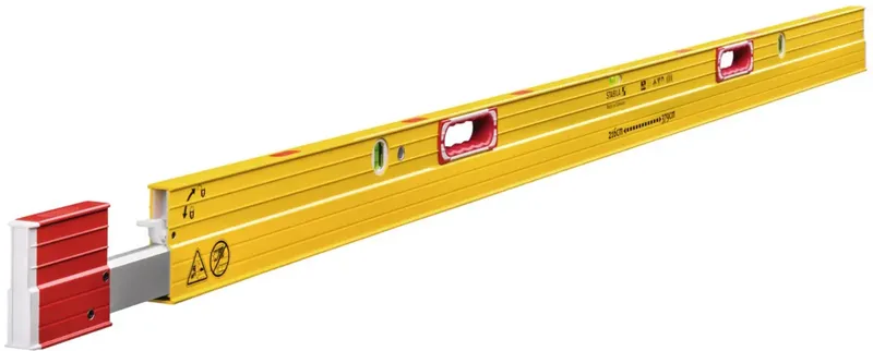 Type 106 TM 17711 Niveau à bulle télescopique avec aimant 379 cm 0.50 mm/m de Stabila – image du produit 1 sur 2
