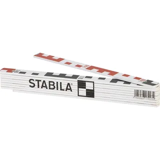 Type 1407 GEO 17927 Duimstok 2 m Beukenhout de Stabila, Kleurloos – image du produit 5 sur 5