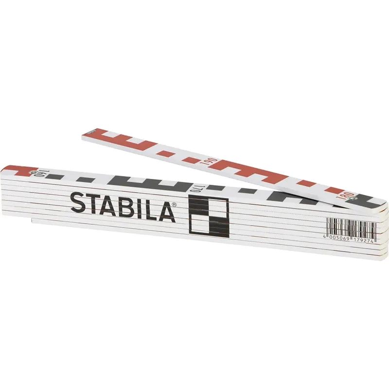 Type 1407 GEO 17927 Duimstok 2 m Beukenhout de Stabila, Kleurloos – image du produit 5 sur 5