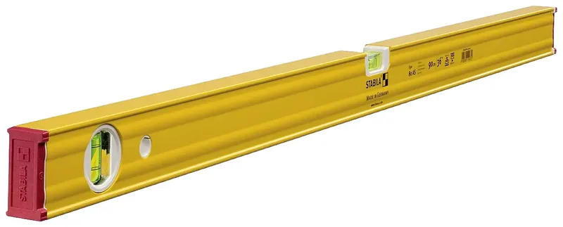 Type 80 AS, 90 cm 19167-ISO Leichtmetall-Wasserwaage kalibriert (ISO) 90 cm 0.5 mm/m de Stabila – image du produit