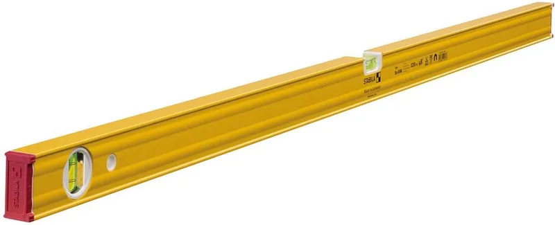 Type 80ASM 19181 Metalen waterpas Incl. magneet 120 cm by Stabila, Kleurloos – product image 1 of 5