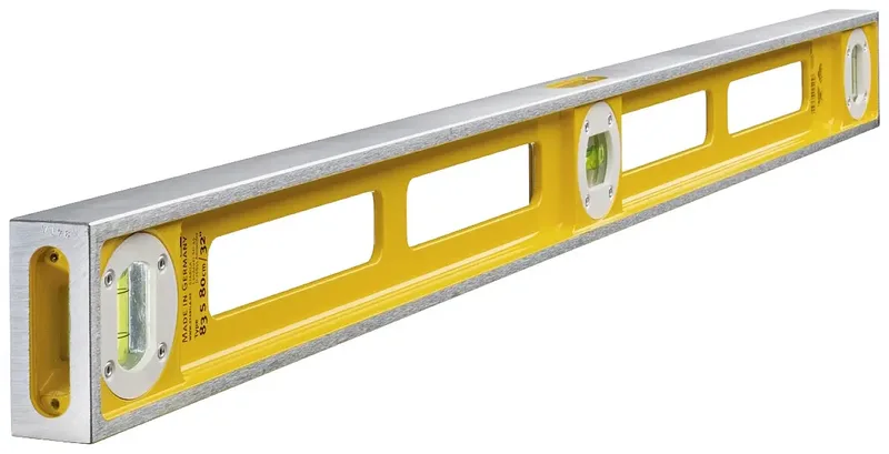 Type 83 S, 80 cm 2545-ISO Leichtmetall-Wasserwaage kalibriert (ISO) 80 cm 0.5 mm/m by Stabila – product image