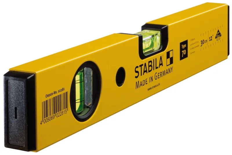 Wasserwaage 30 cm Type 70 van Stabila – productafbeelding 1 van 5