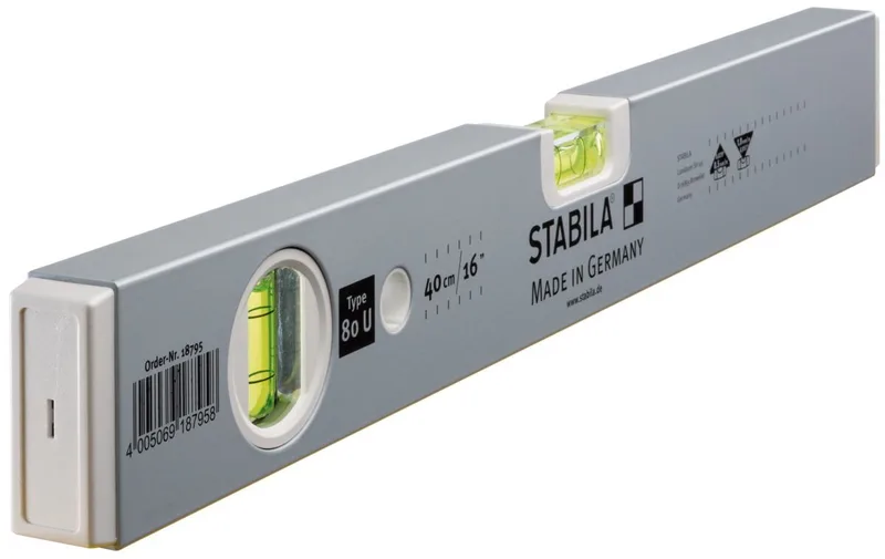 Wasserwaage 40 cm Type 80 U van Stabila – productafbeelding