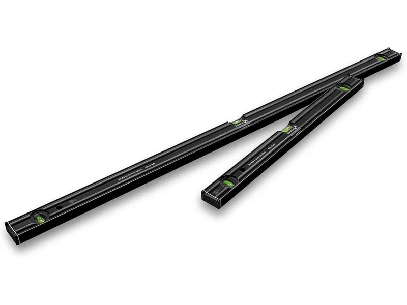Wasserwaage 80AS-2 Set Dark Shadow, (2 St., 60 cm, 120cm), Aluminium by Stabila, Black – product image 1 of 5