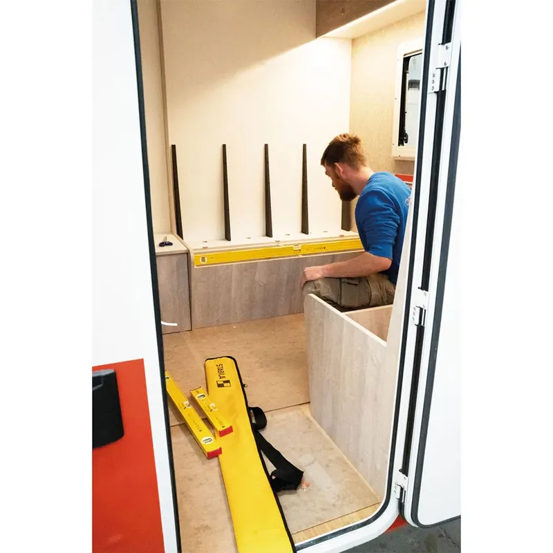 Wasserwaage, Set Typ 80 AS, 3-teilig, 30-120 cm van Stabila – productafbeelding 5 van 6