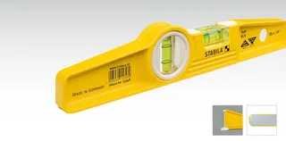 Niveau à Bulle Torpille 81 S Avec étui De Ceinture 25cm de Stabila, Jaune – image du produit 1 sur 5