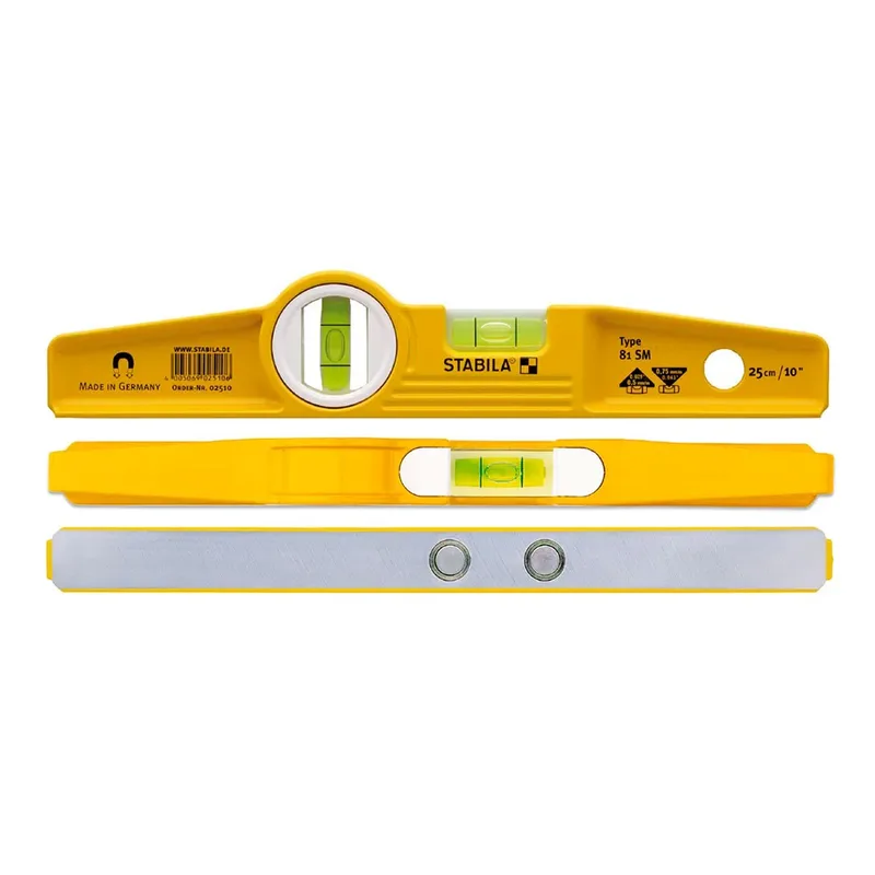 Waterpas 81SM Torpedo Magnetisch met holster, 25 cm by Stabila, Yellow – product image 3 of 5