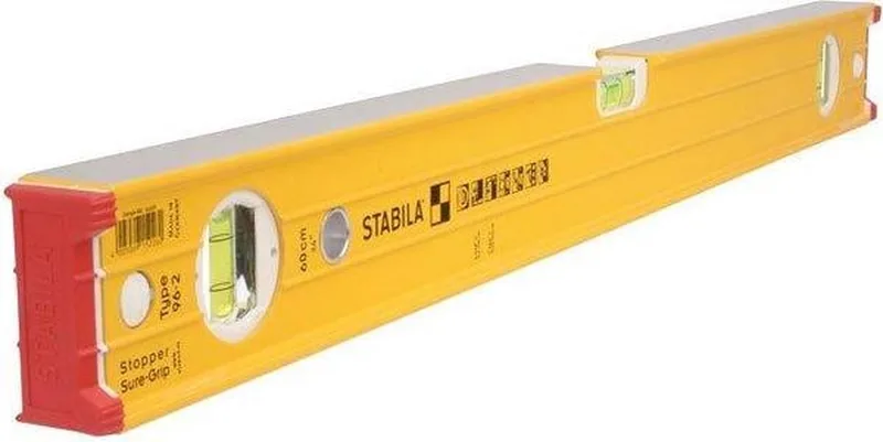 Waterpas 96-2 afneembare kappen, 2V1H libel, 40 cm by Stabila, Kleurloos – product image