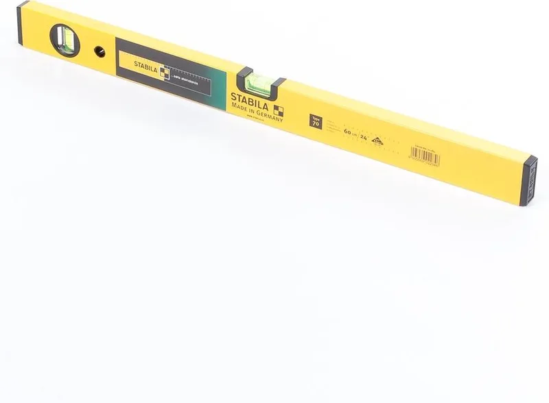 Wasserwaage 70 Länge 60 cm von Stabila, Kleurloos – Produktbild 1 von 5