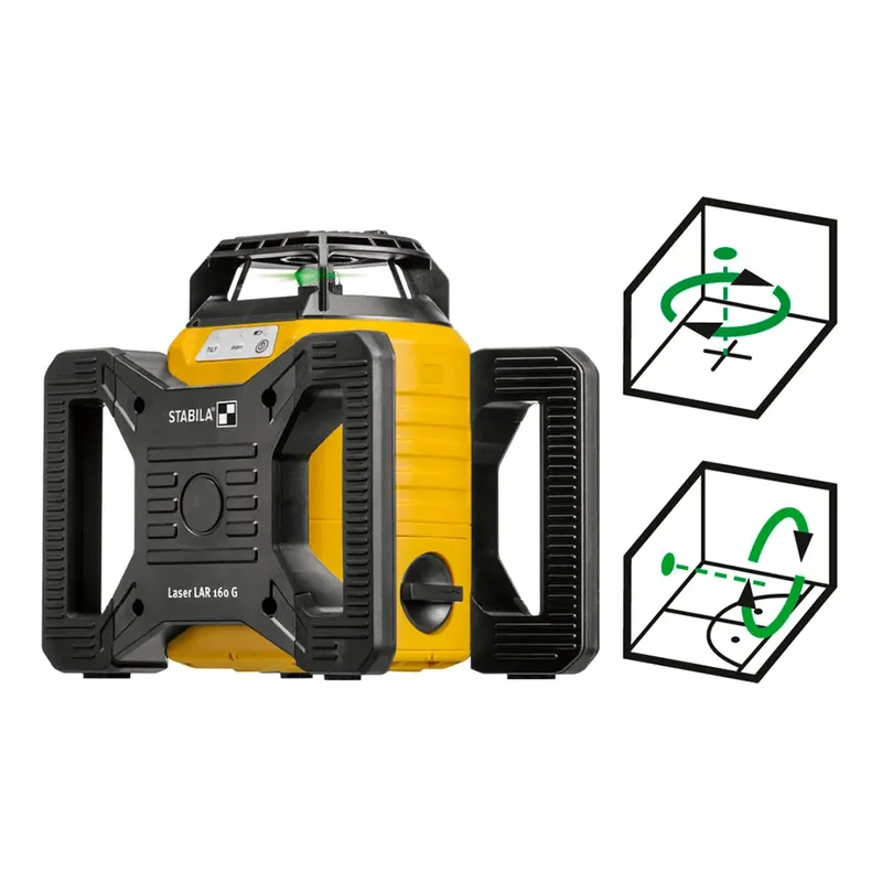 Ensemble Laser Rotatif Lar 160 G 4 Pièces de Stabila – image du produit 2 sur 4