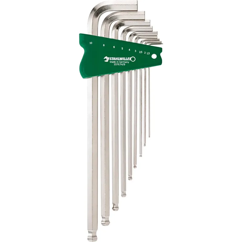 Ball 1.5-10mm Inbussleutelset 9 Stukken by Stahlwille – product image