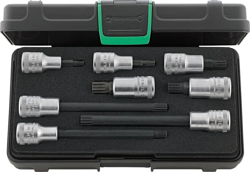 Doppenset in Koffer 8-delig XZN 3054X/54X/8 de Stahlwille, Blanc – image du produit 1 sur 2