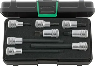 Doppenset in Koffer 8-delig XZN 3054X/54X/8 de Stahlwille, Blanc – image du produit 2 sur 2