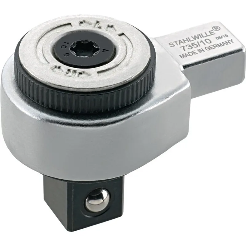 Einsteckumschaltknarre 735/5 3/8 Zoll 9x12mm CR-A-STA van Stahlwille – productafbeelding