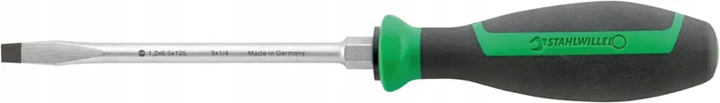 Gleufschroevendraaier 1,0x5,5x100mm DRALL+ met zeshoekig handvat by Stahlwille – product image