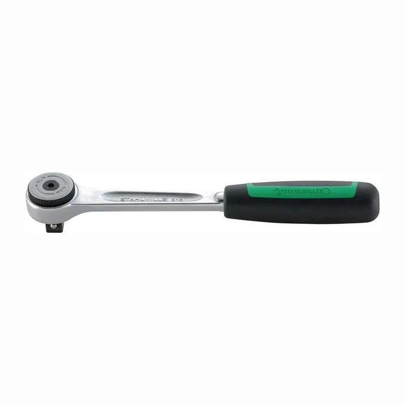 Clé à Cliquet Fine Tooth 1/2´´ 265mm de Stahlwille, Noir, Vert, Gris – image du produit
