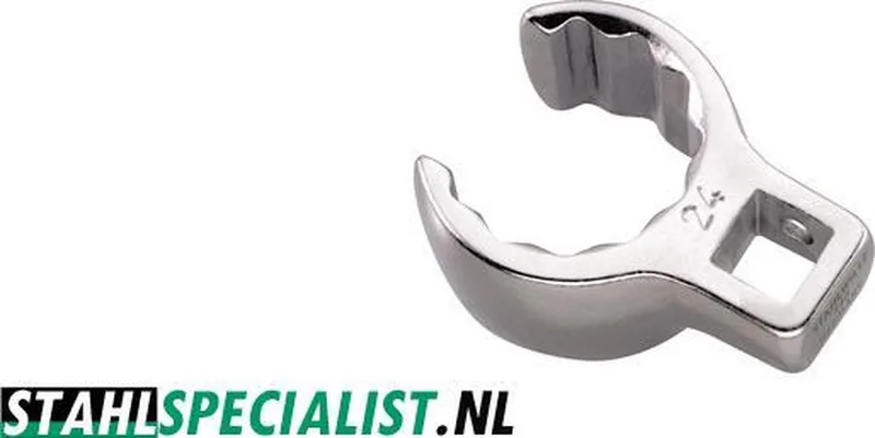 CROW-RING-Schlüssel SW.30mm Innen-4kant 1/2" L.63mm von Stahlwille – Produktbild