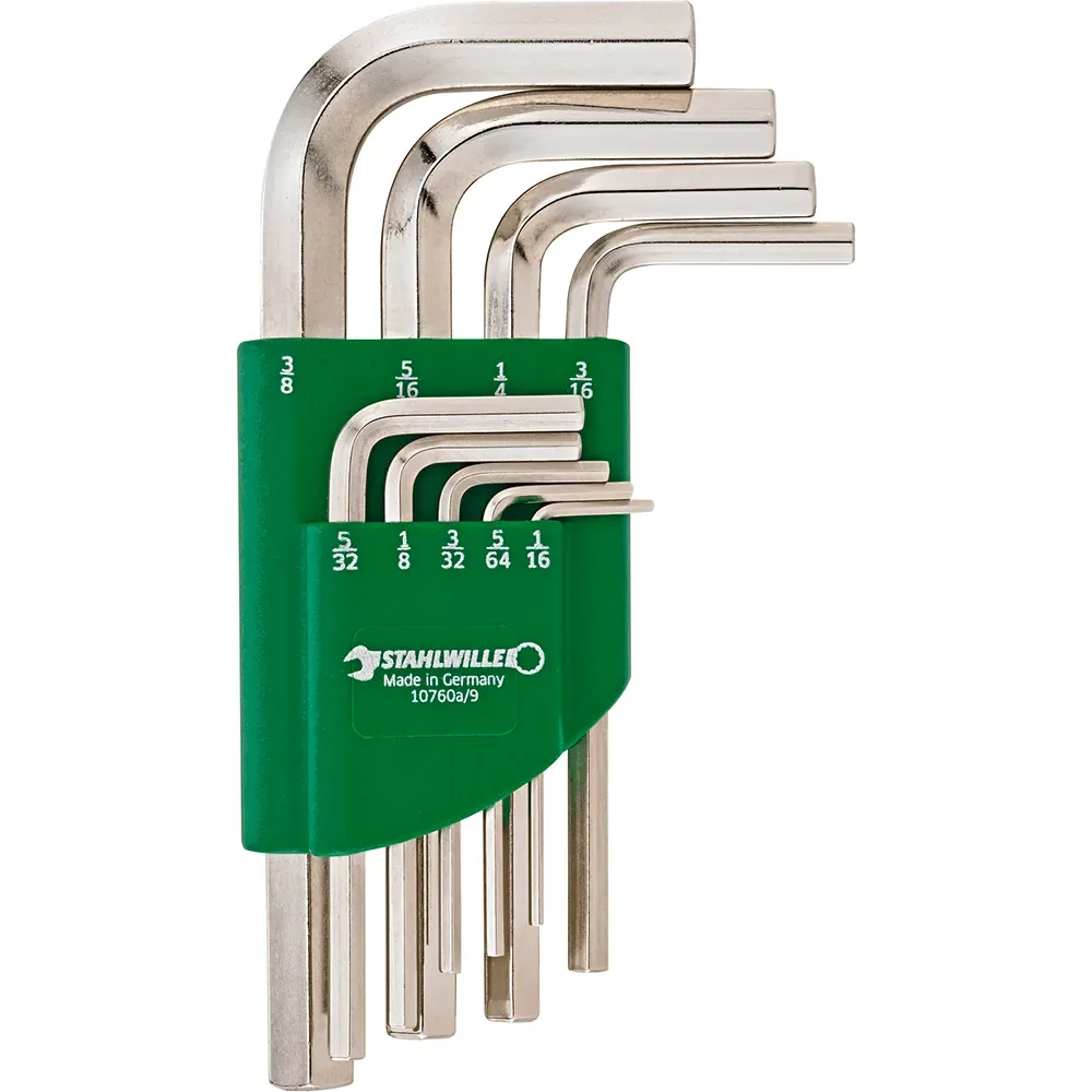Stahlwille 1/16-3/8´´ Inbussleutelset 9 Stukken de Stahlwille – image du produit