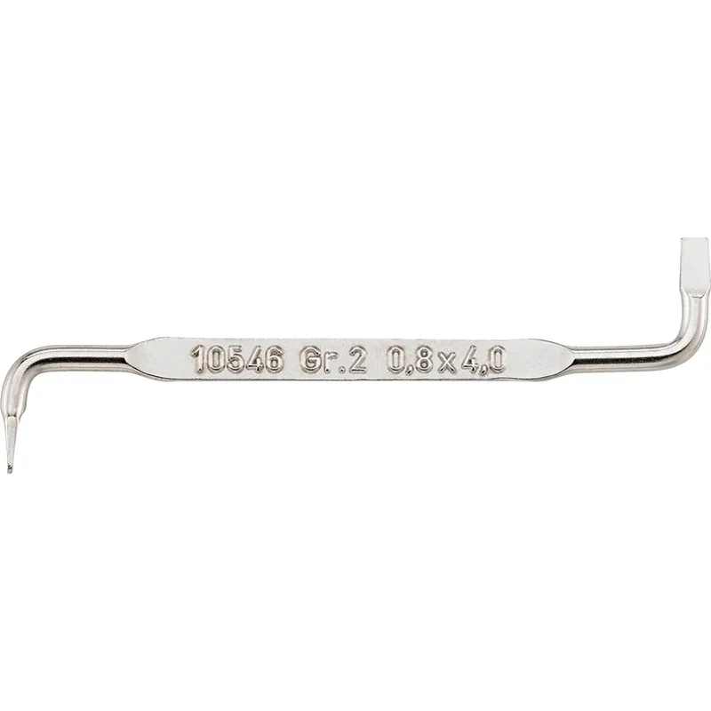 Stahlwille 10546 0.8x4 Mm L100 Mm Sleuf-offset Schroevendraaiers by Stahlwille – product image