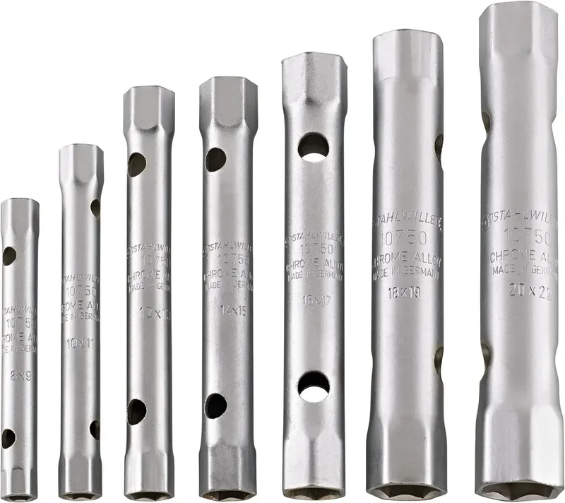 Stahlwille 10750/11 ROHRSTECKSCHLUESSEL-SATZ 96431205 Doppelsteckschlüssel von Stahlwille – Produktbild 2 von 2
