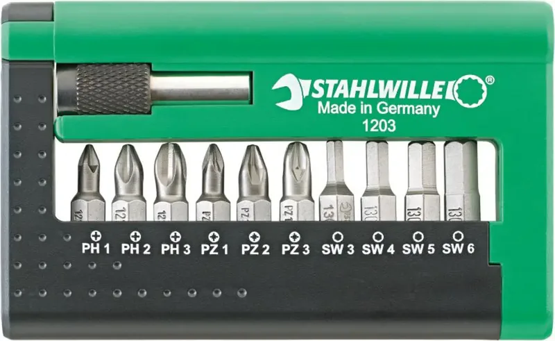 Jeu D´embouts De Tournevis 1203 11 Pièces de Stahlwille – image du produit 1 sur 2