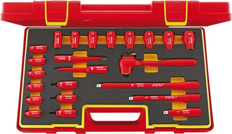 Stahlwille 12171/19/4 VDE Steckschlüsselsatz 96022020 von Stahlwille – Produktbild