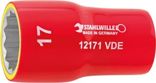 Stahlwille 12171 VDE-8 02380008 Doppelsechskant Steckschlüsseleinsatz 8 mm 3/8 (10 mm) von Stahlwille – Produktbild 1 von 2