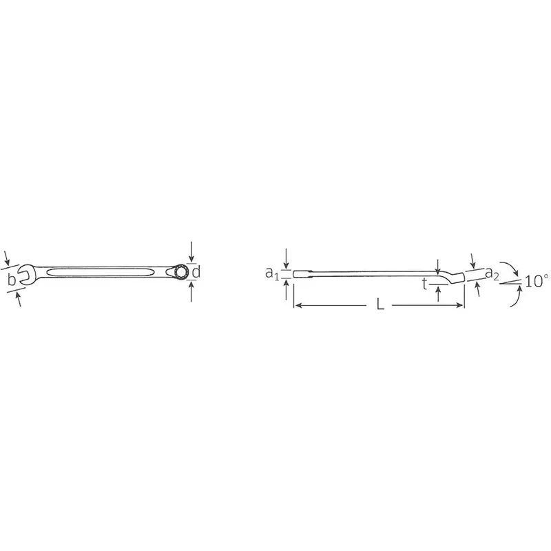 Stahlwille 14-17 Ringsteeksleutel - Lang model - 17 x 239mm by Stahlwille – product image 2 of 3