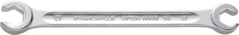 Stahlwille 24 10 X 11 41081011 Dubbele open ringsleutel 10 - 11 mm DIN ISO 3118 de Stahlwille – image du produit