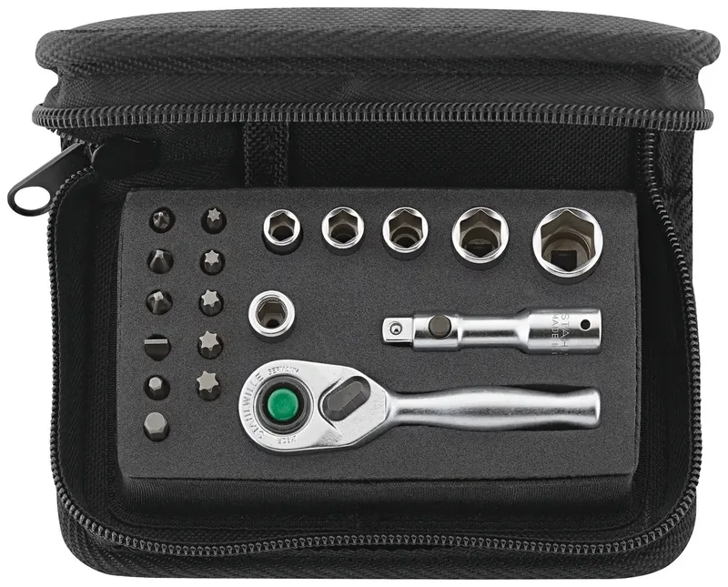 Stahlwille 40/16/3QR SCI Steckschlüsselsatz 19teilig 91220418 de Stahlwille – image du produit 1 sur 2