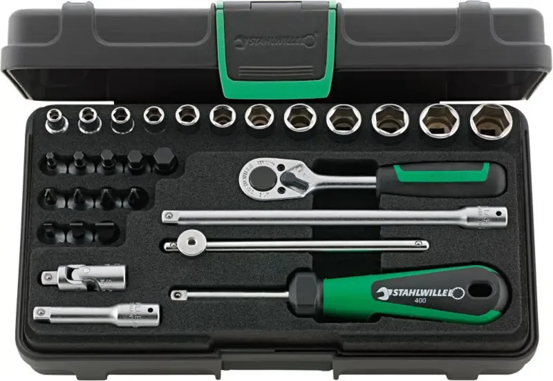 Stahlwille 40/24/6 KN Steckschlüsselsatz 1/4 (6.3 mm) 96011138 von Stahlwille – Produktbild