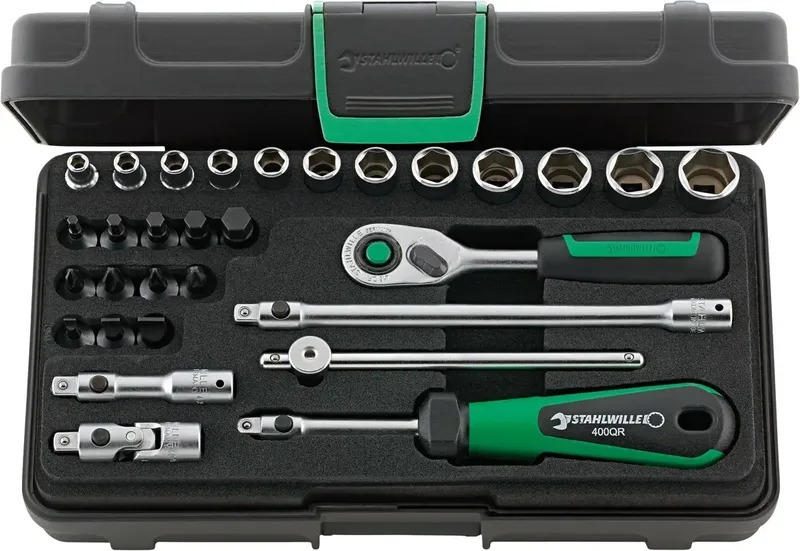 Stahlwille 40/24/6QR KN Steckschlüsselsatz 1/4 (6.3 mm) 96011182 von Stahlwille – Produktbild 2 von 2