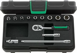 Stahlwille 40/9/4 KN Steckschlüsselsatz 1/4 (6.3 mm) 96011119 by Stahlwille – product image 1 of 2