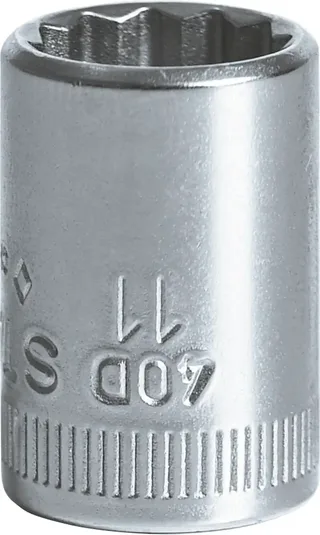 Stahlwille 40 D 11 01030011 Doppelsechskant Steckschlüsseleinsatz 11 mm 1/4 (6.3 mm) von Stahlwille – Produktbild 2 von 2