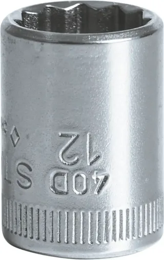 Stahlwille 40 D 12 01030012 Doppelsechskant Steckschlüsseleinsatz 12 mm 1/4 (6.3 mm) von Stahlwille – Produktbild 1 von 2