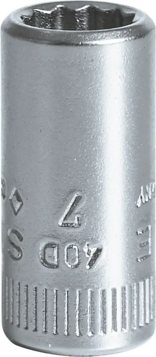 Stahlwille 40 D 7 01030007 Doppelsechskant Steckschlüsseleinsatz 7 mm 1/4 (6.3 mm) de Stahlwille – image du produit 2 sur 2