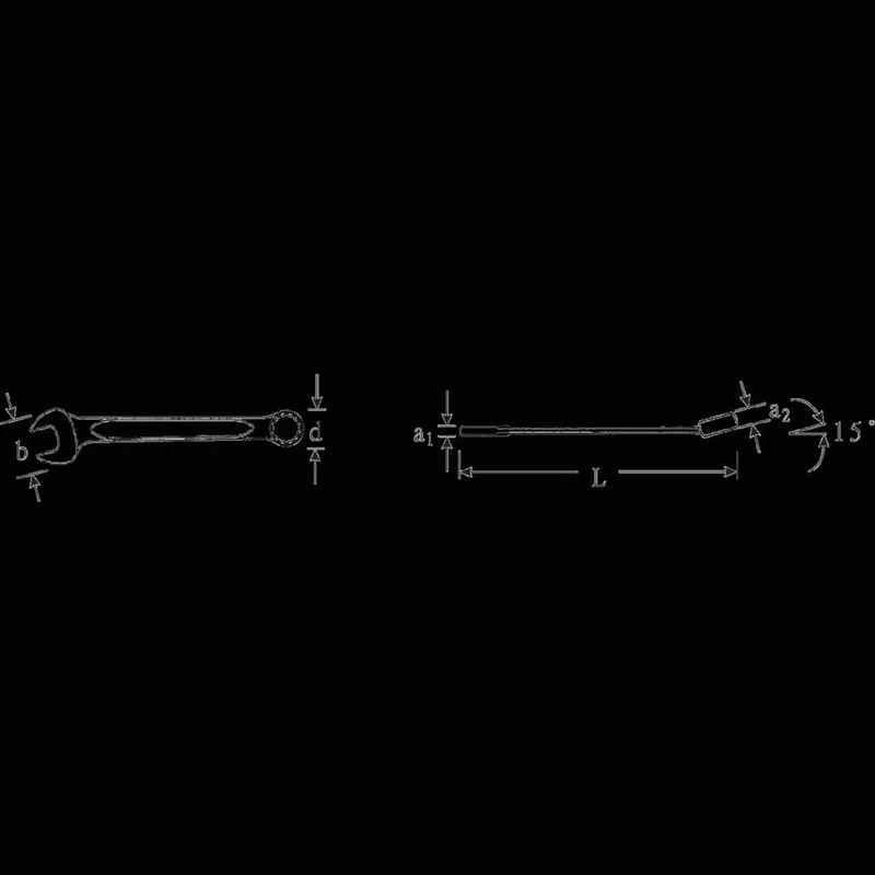 Open Box 26 300 Mm Maul-ringschlüssel von Stahlwille, Kleurloos – Produktbild