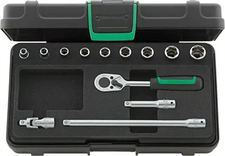 Stahlwille 40A/9/4 KN Steckschlüsselsatz 1/4 (6.3 mm) 96015107 von Stahlwille – Produktbild 2 von 2
