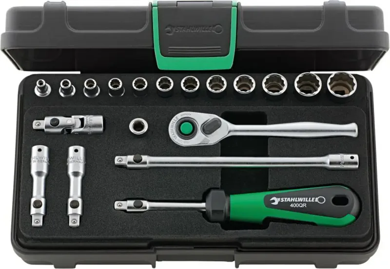 Stahlwille 40AD/12/7QR KN SG Steckschlüsselsatz 1/4 (6.3 mm) 96015208 von Stahlwille – Produktbild 1 von 2