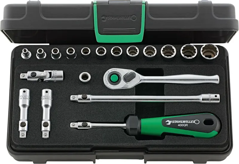 Stahlwille 40AD/12/7QR KN SG Steckschlüsselsatz 1/4 (6.3 mm) 96015208 von Stahlwille – Produktbild 2 von 2