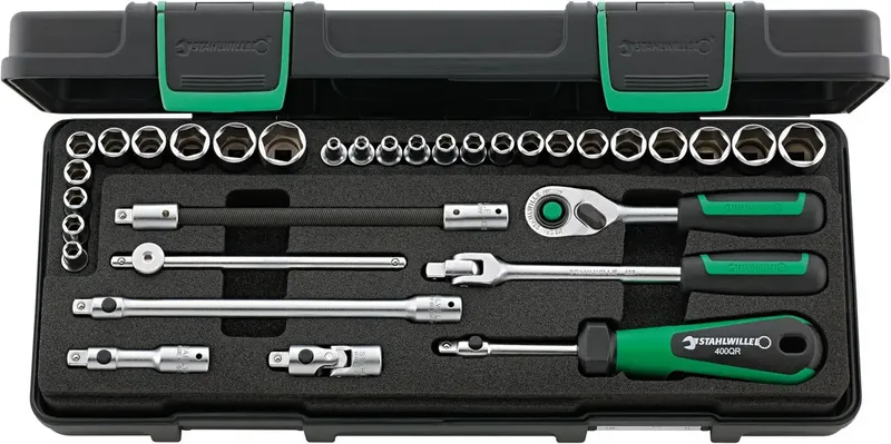 Stahlwille 40MA/25/8QR KN Steckschlüsselsatz 1/4 (6.3 mm) 96010107 de Stahlwille – image du produit 2 sur 2